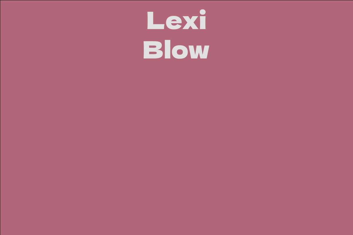 Lexi Blow