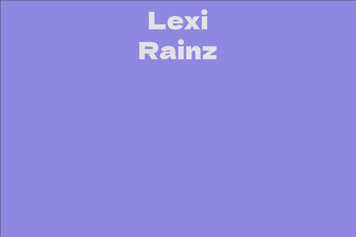 Lexi Rainz
