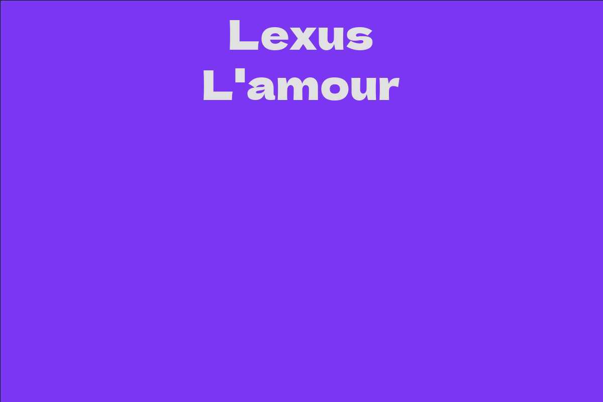 Lexus L'amour