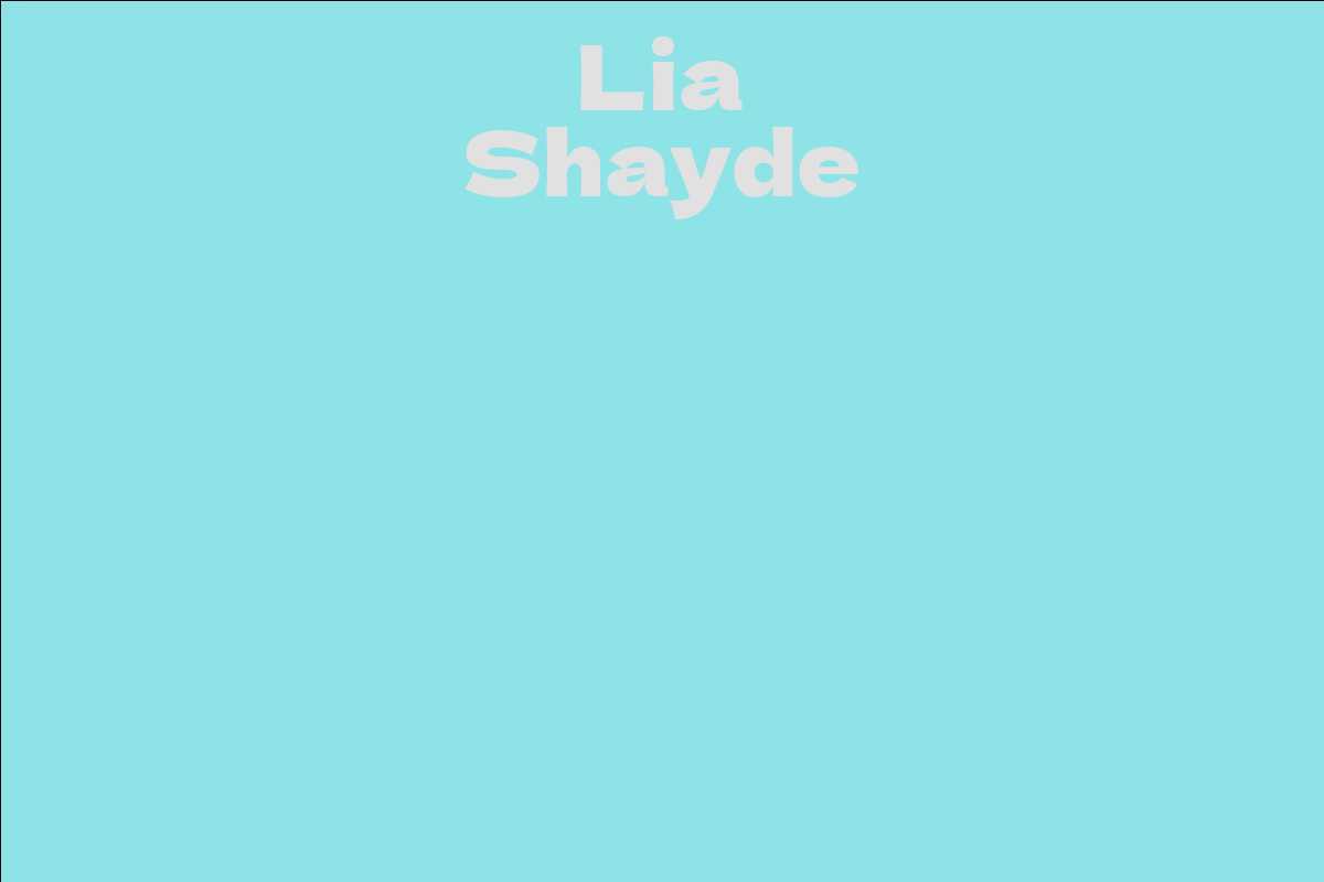 Lia Shayde