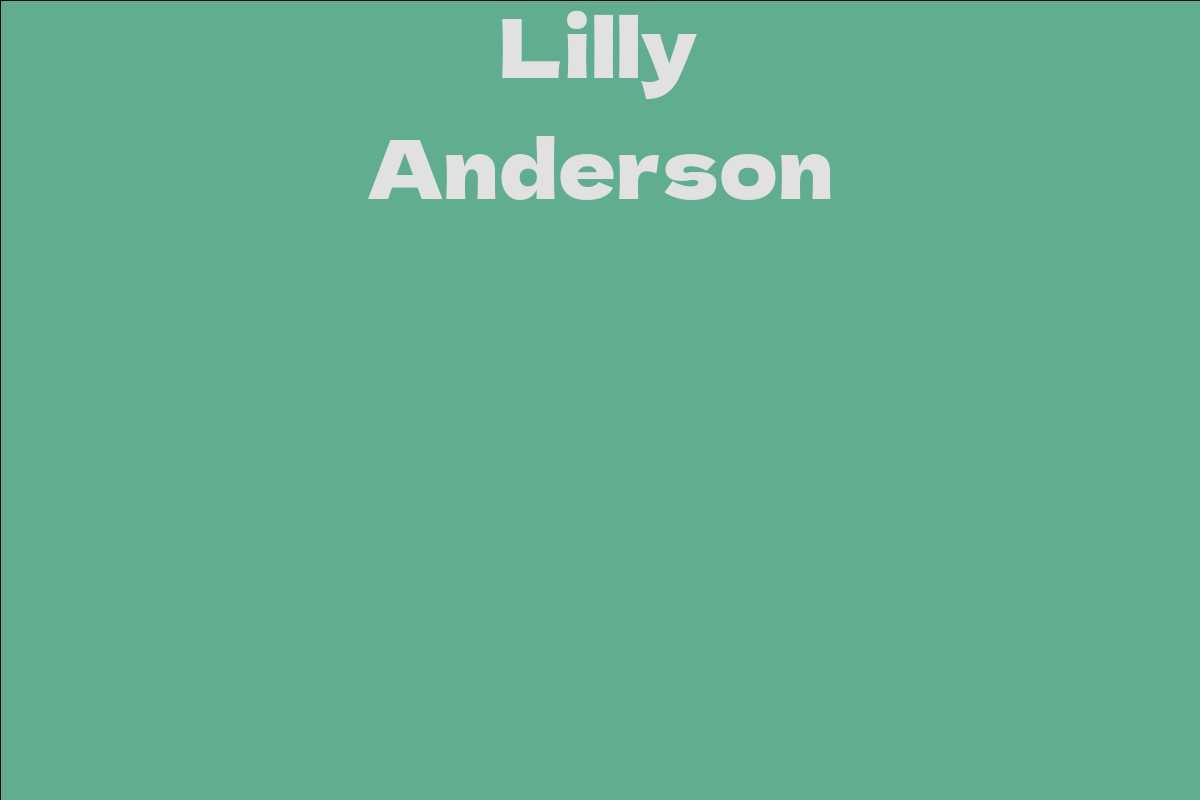 Lilly Anderson