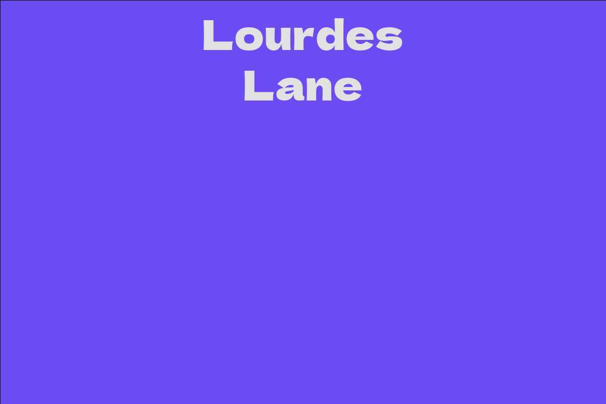 Lourdes Lane