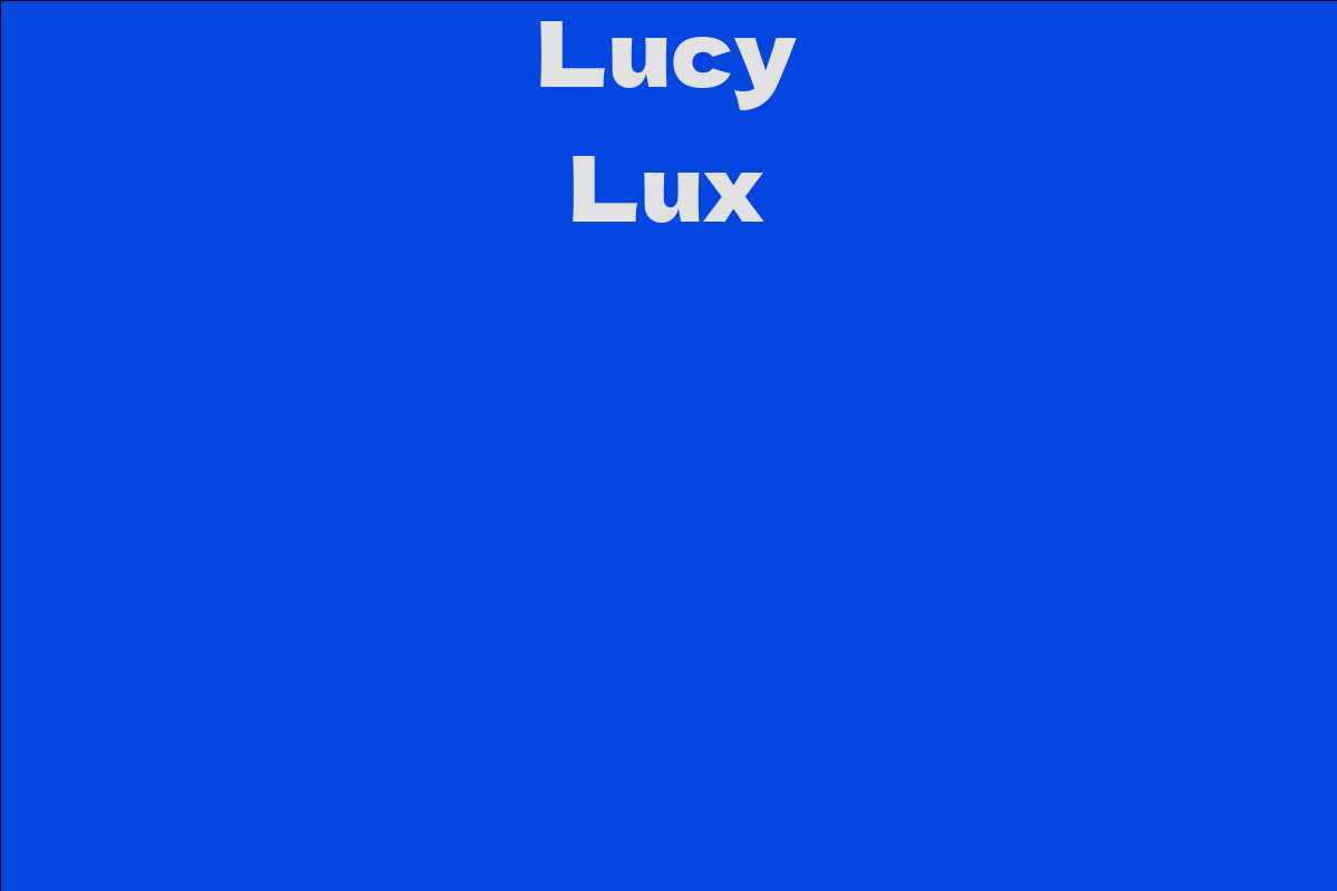 Lucy Lux