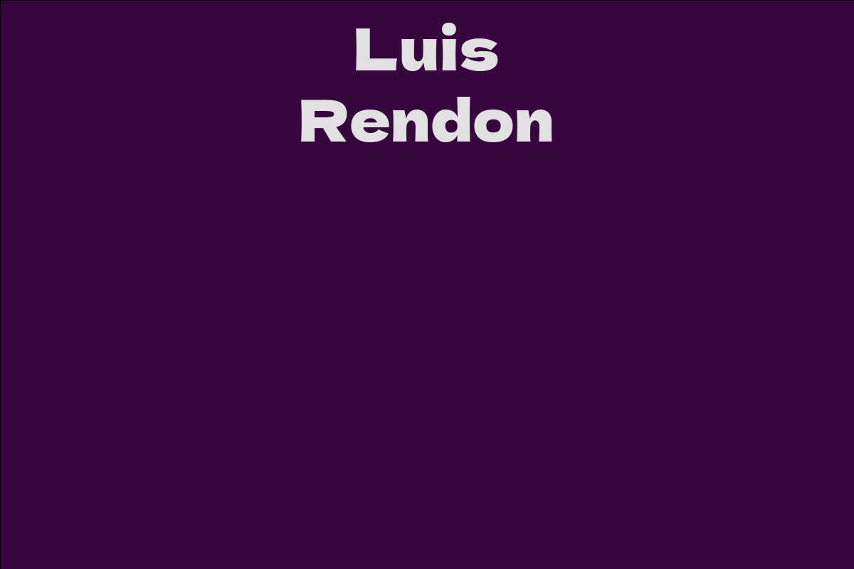 Luis Rendon
