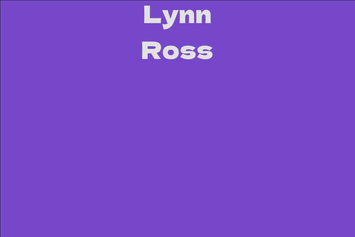 Lynn Ross