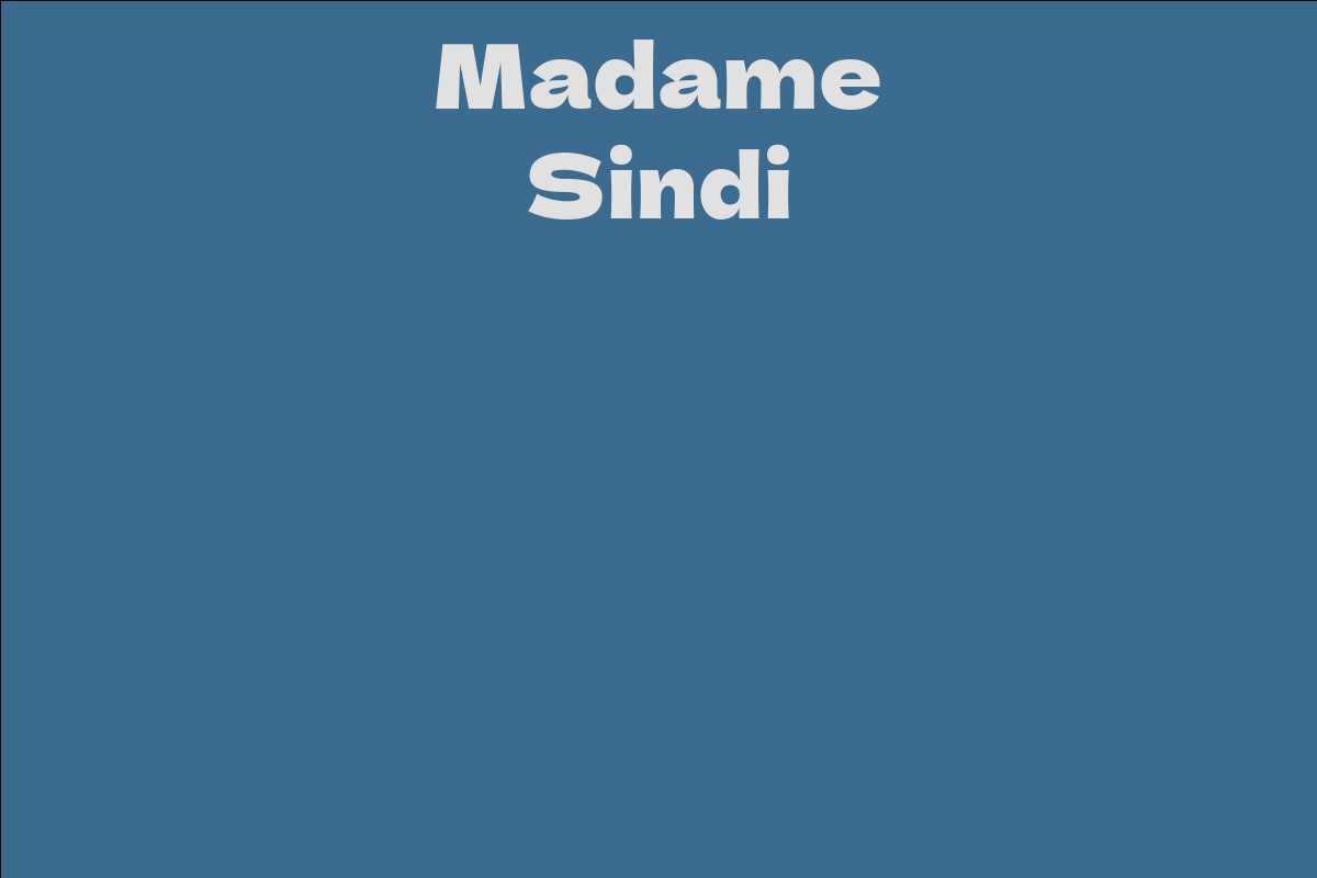 Madame Sindi