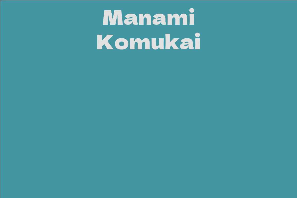 Manami Komukai