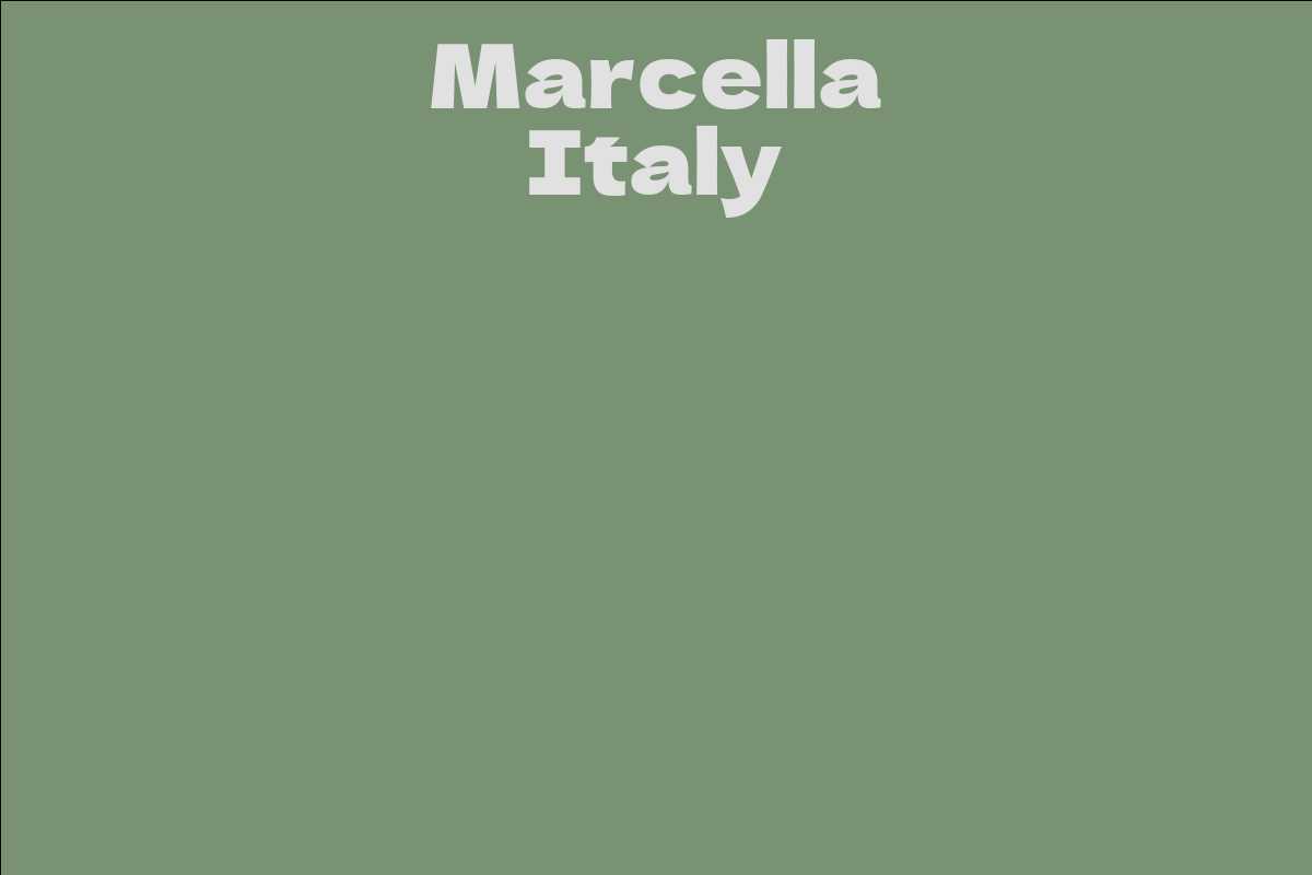 Marcella Italy