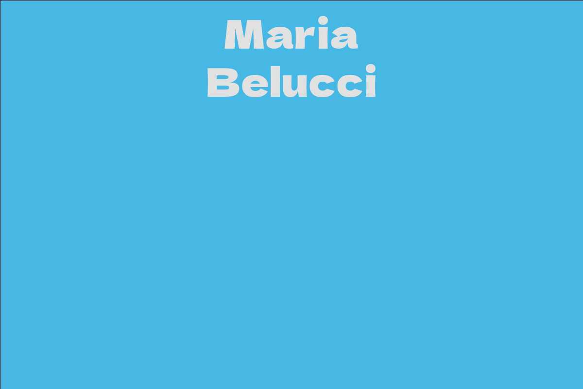 Maria Belucci