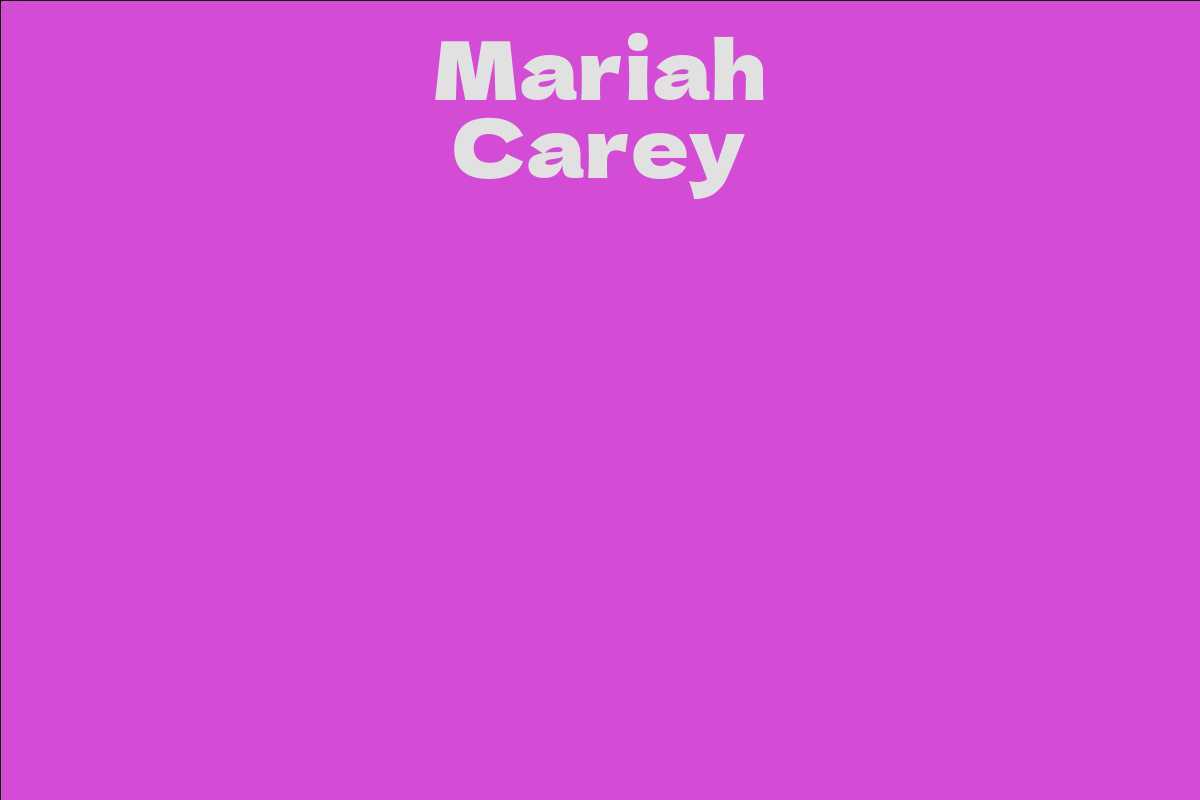 Mariah Carey