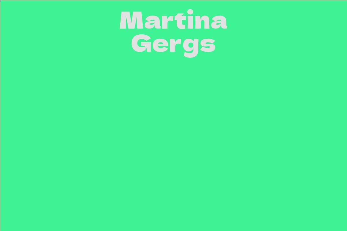 Martina Gergs