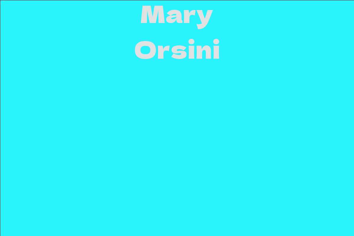 Mary Orsini