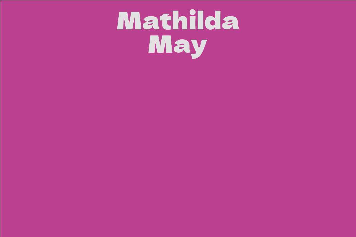 Mathilda May