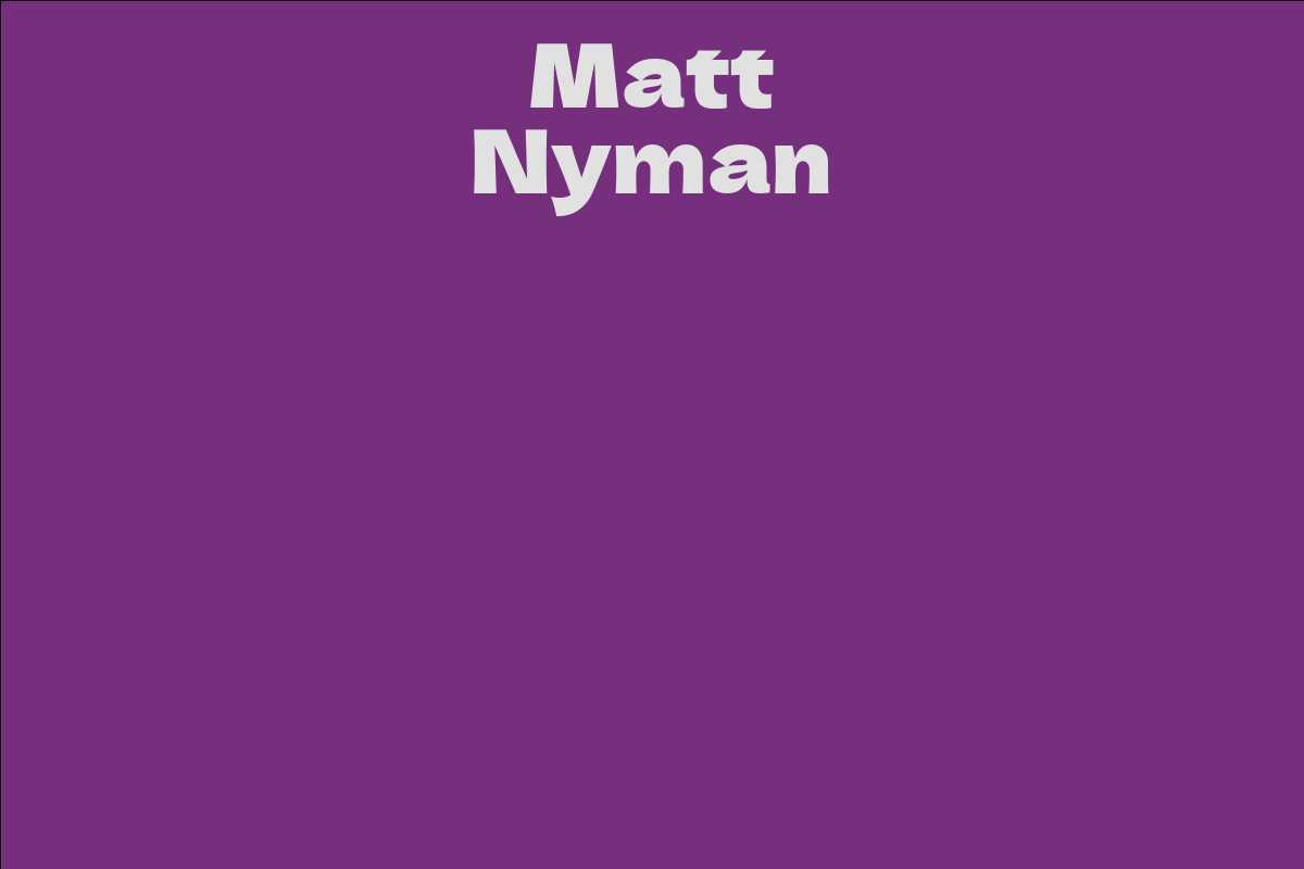 Matt Nyman