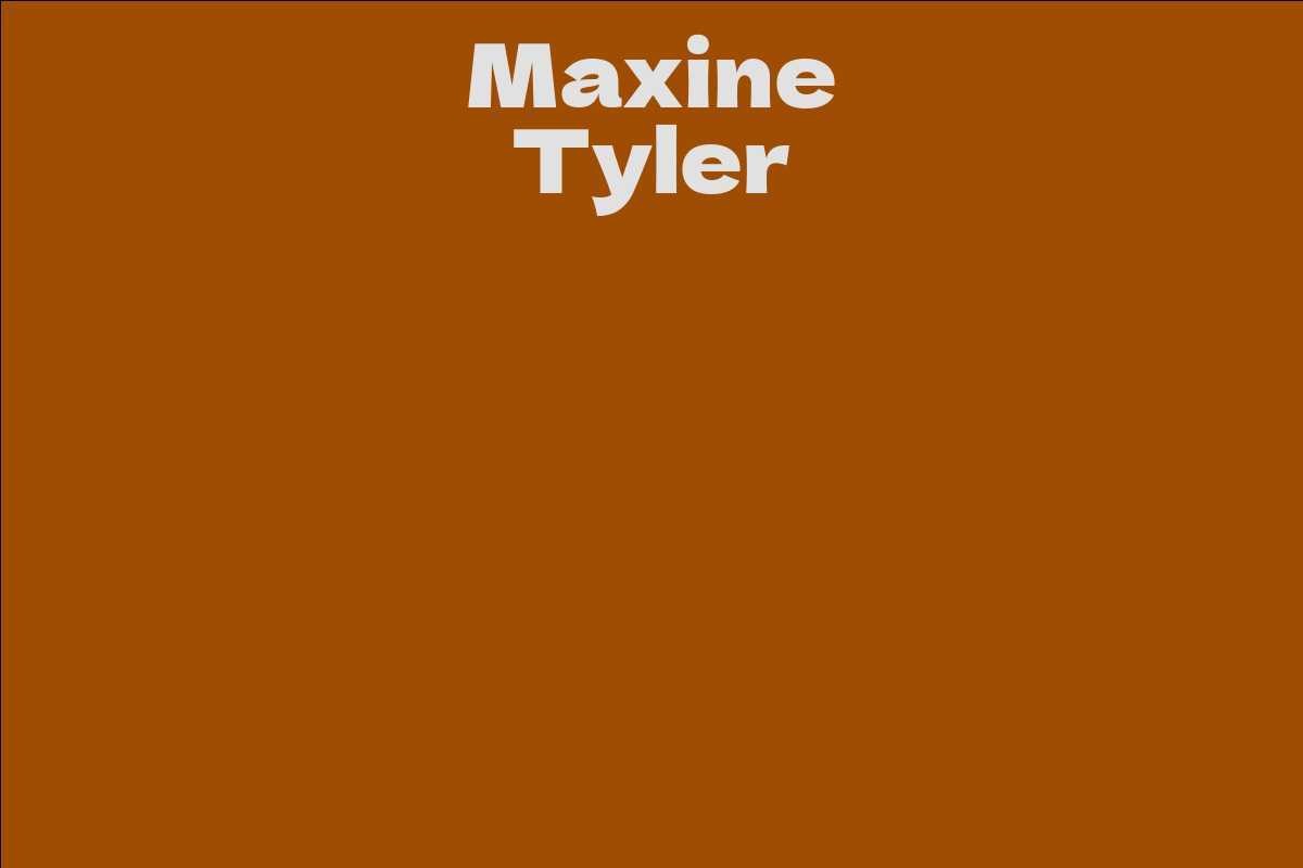 Maxine Tyler