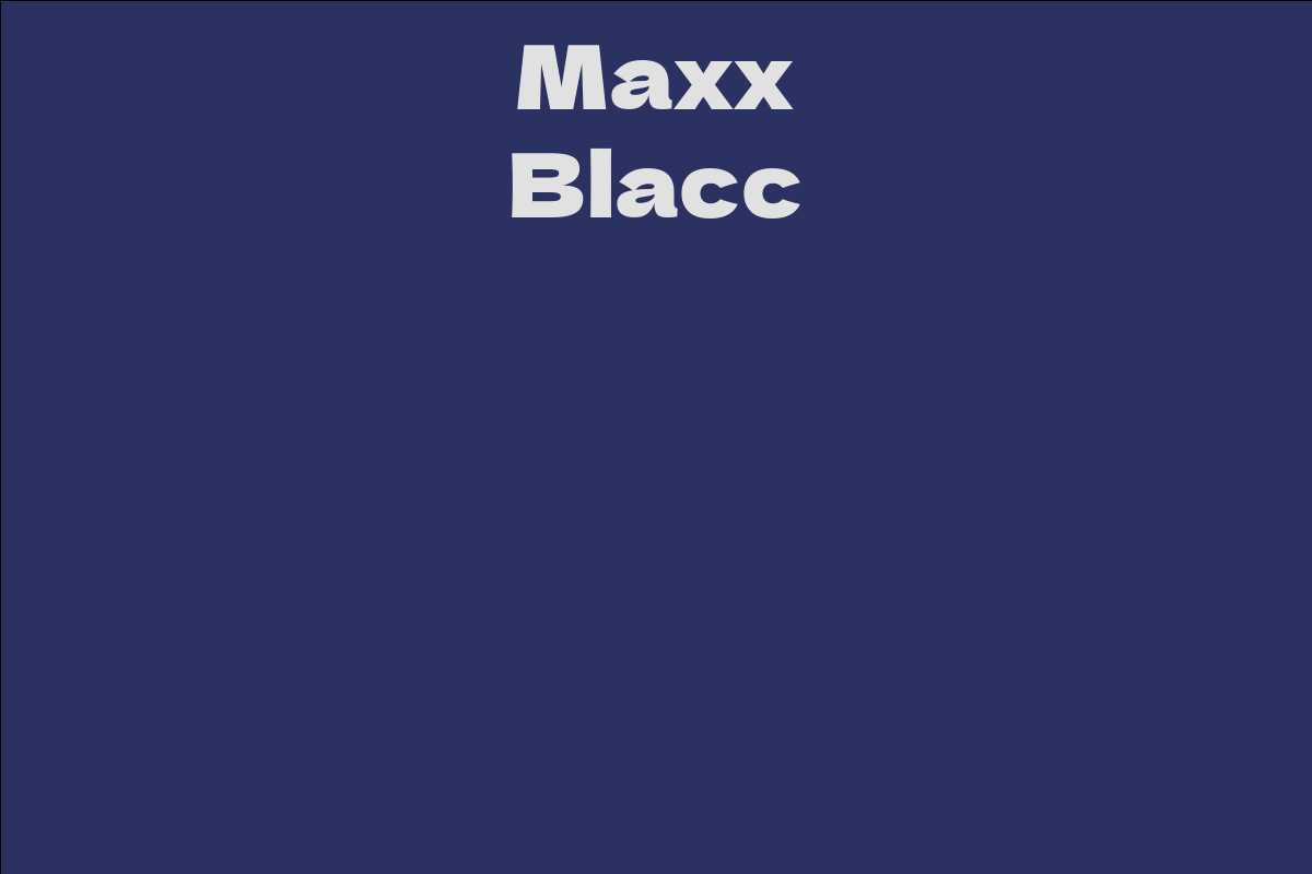 Maxx Blacc