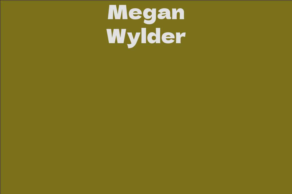 Megan Wylder