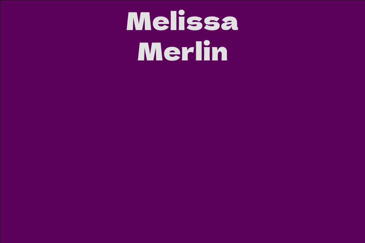 Melissa Merlin