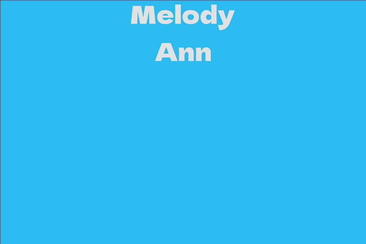 Melody Ann