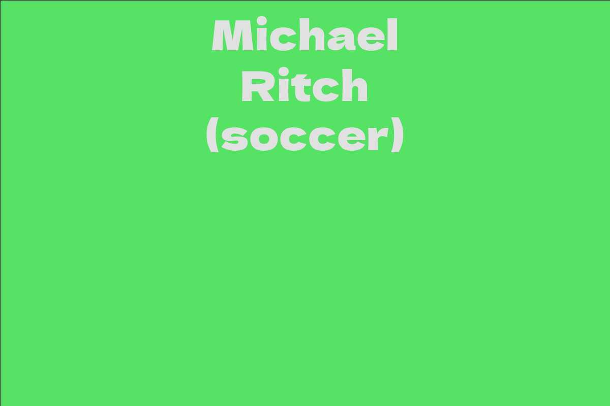 Michael Ritch (soccer)