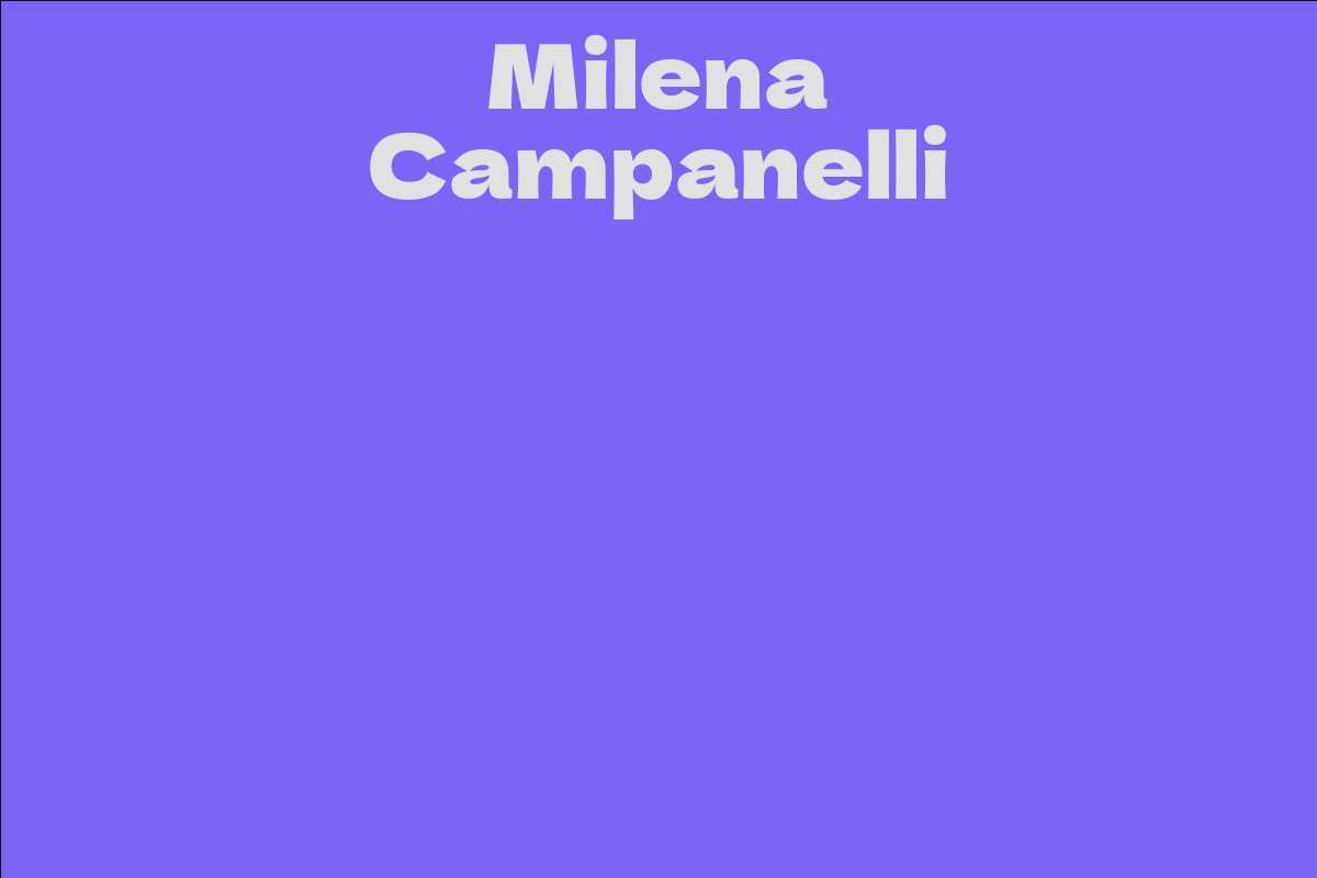 Milena Campanelli