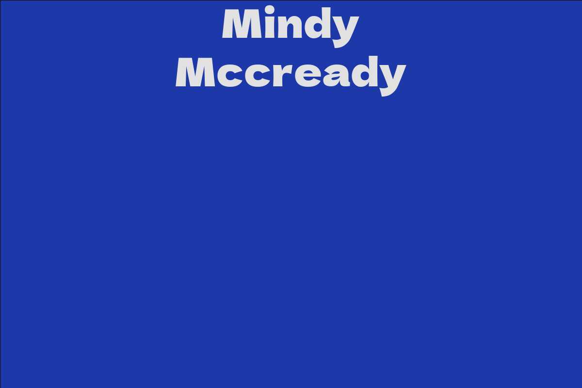 Mindy Mccready