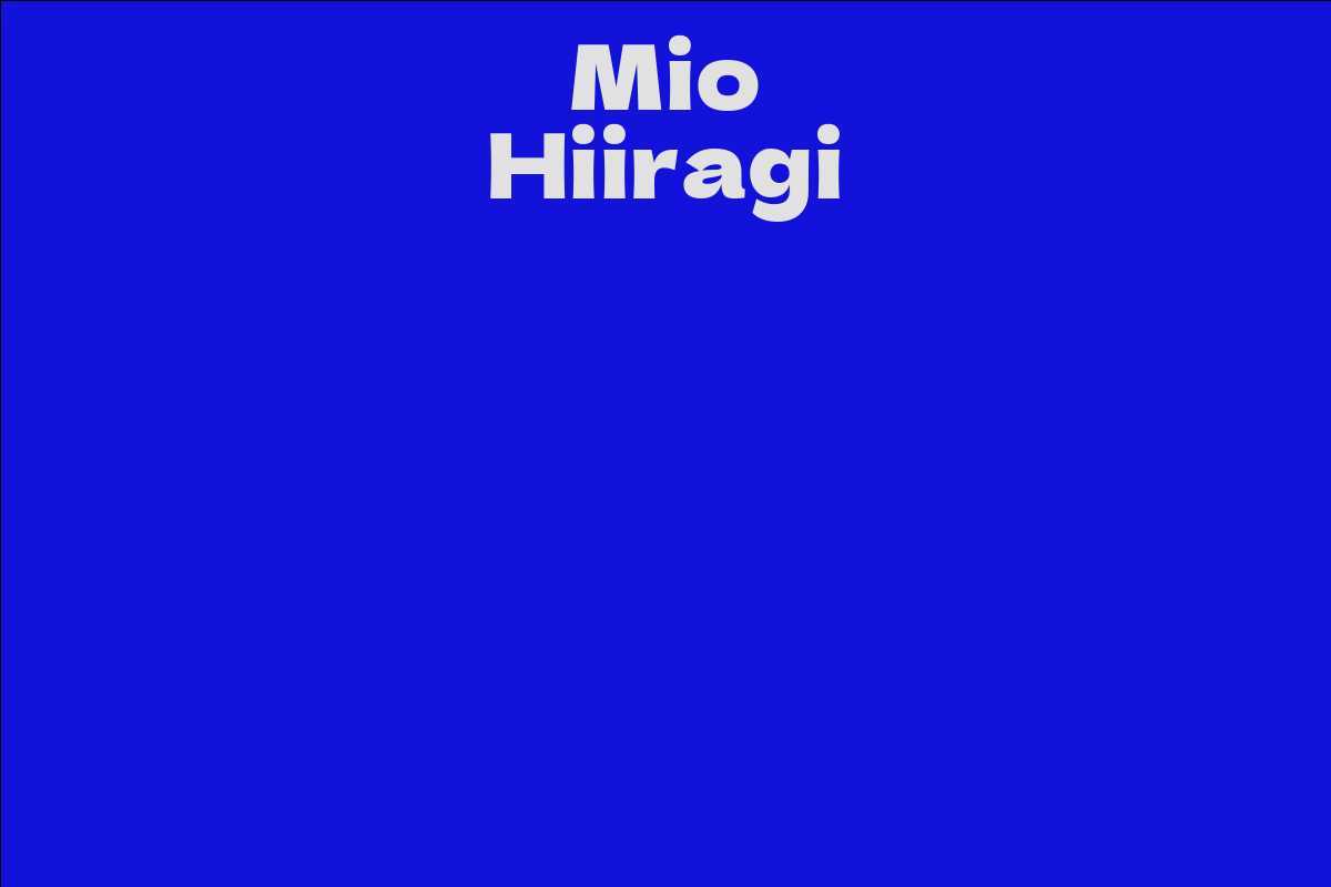 Mio Hiiragi