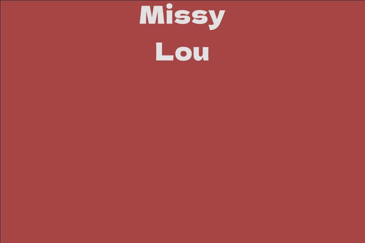 Missy Lou