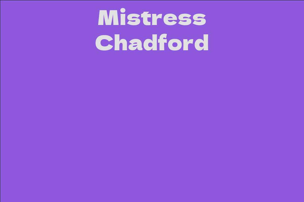 Mistress Chadford