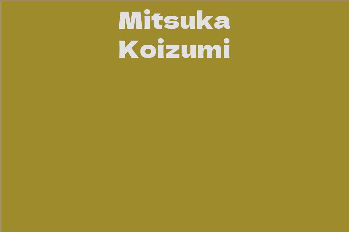 Mitsuka Koizumi