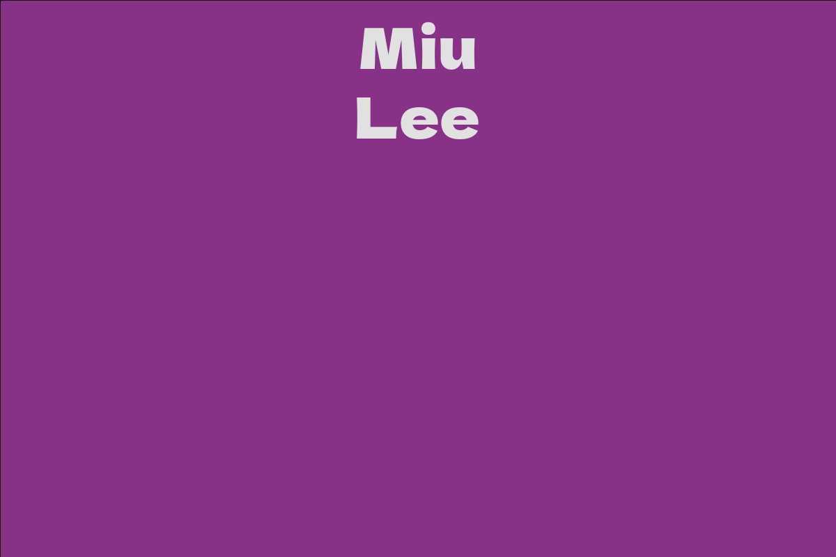 Miu Lee