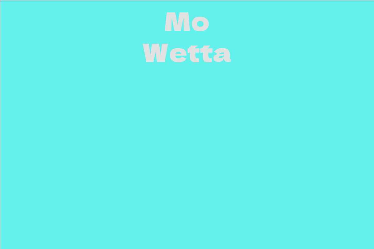 Mo Wetta