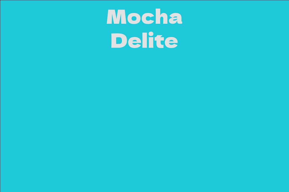 Mocha Delite