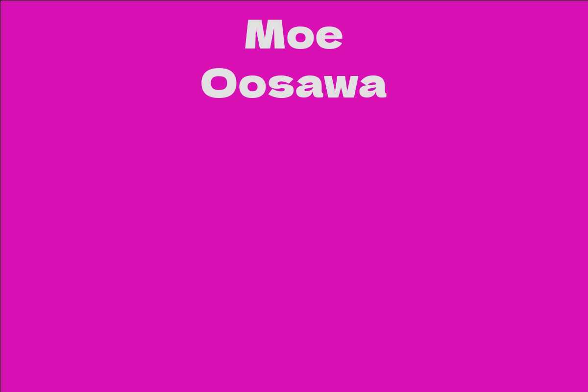 Moe Oosawa