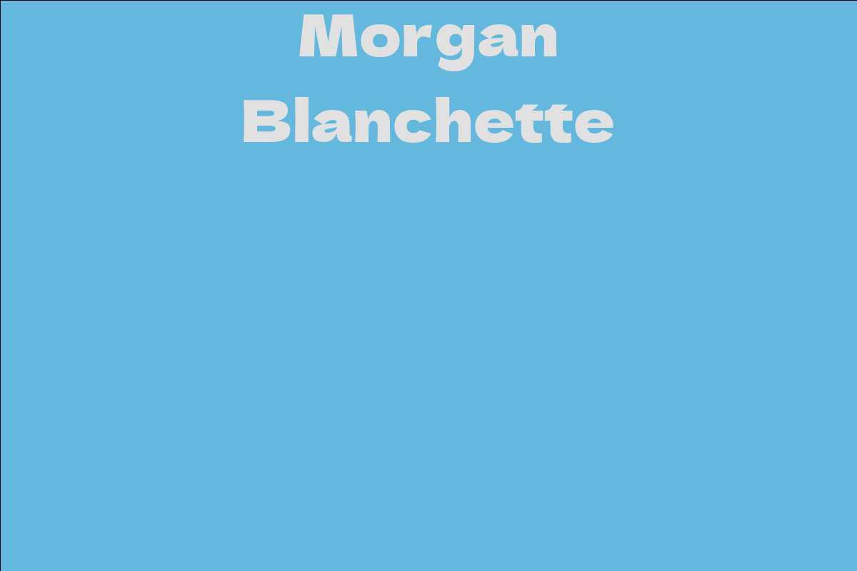 Morgan Blanchette