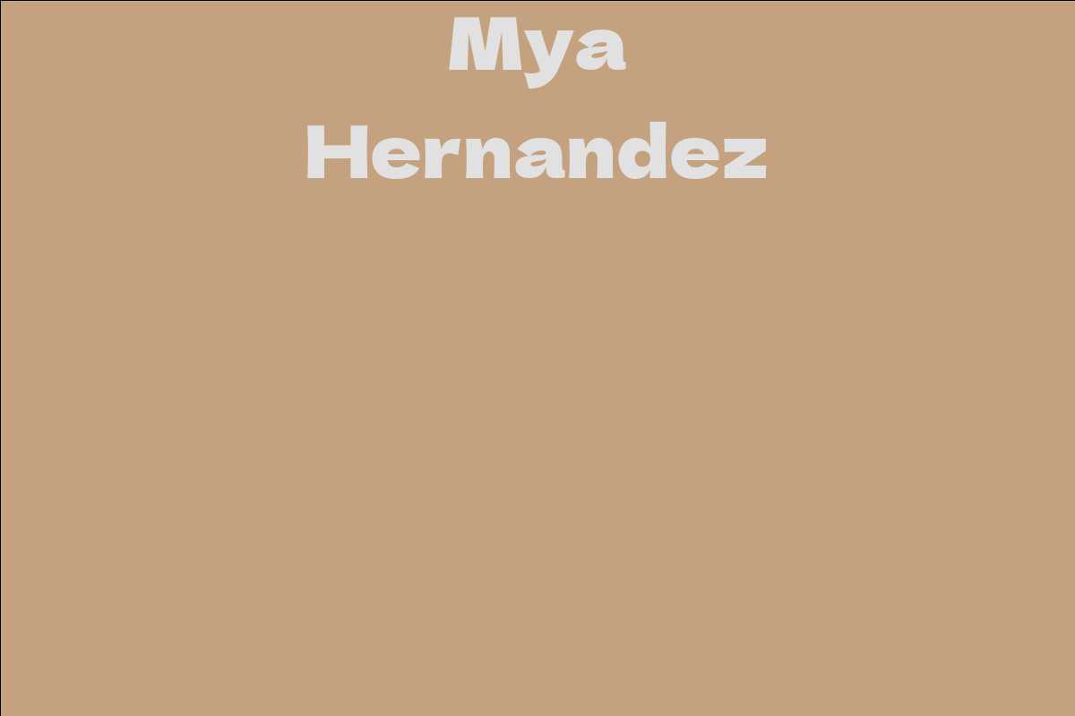 Mya Hernandez