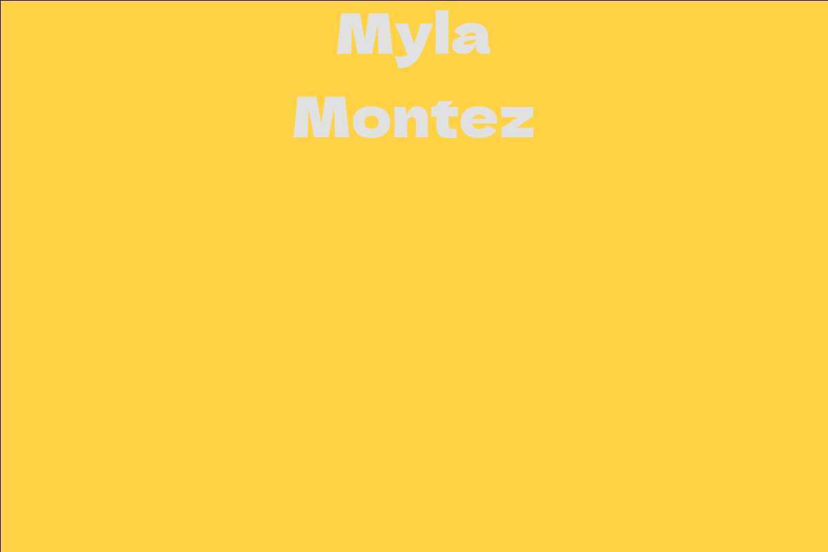 Myla Montez