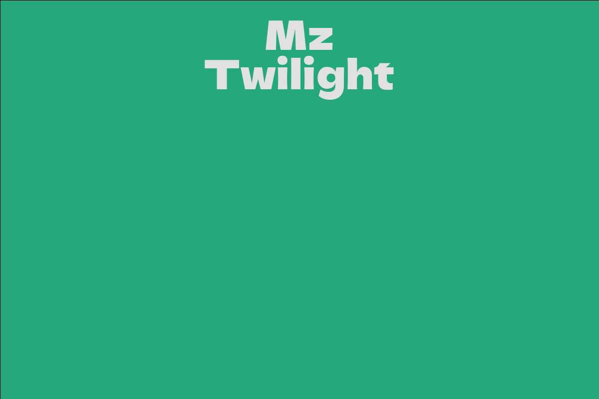 Mz Twilight