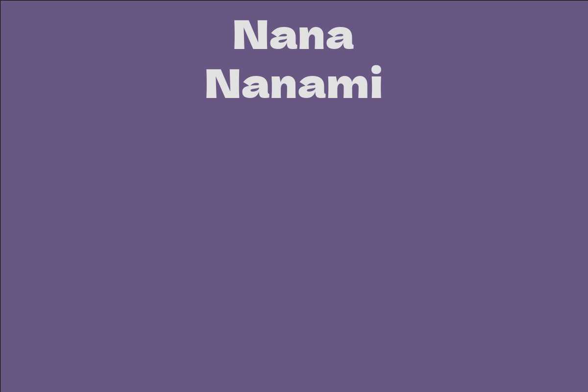 Nana Nanami