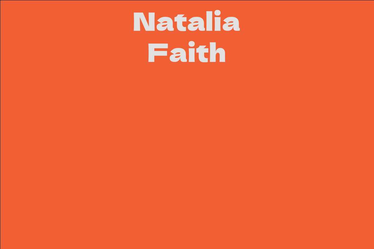 Natalia Faith