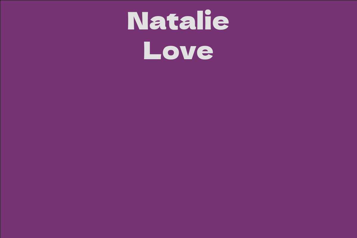 Natalie Love