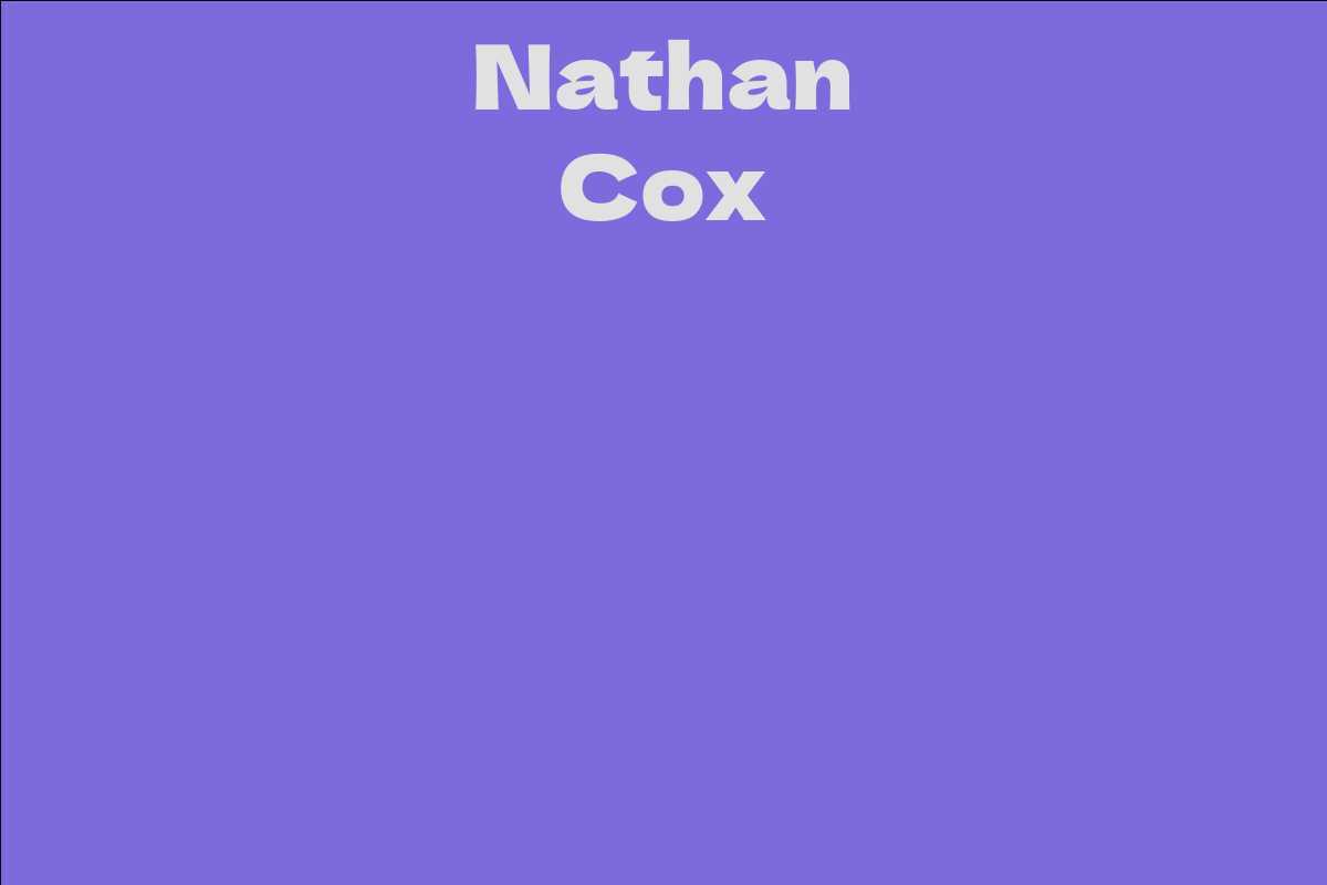 Nathan Cox