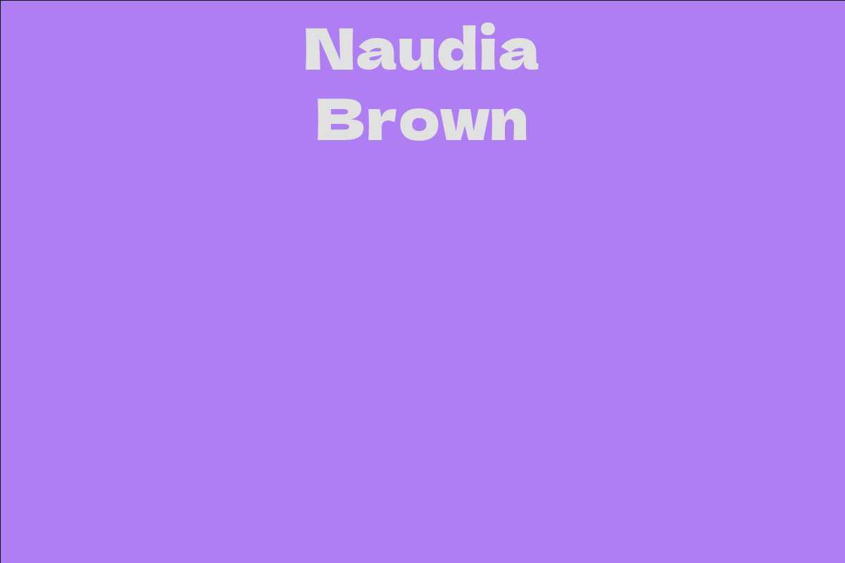 Naudia Brown