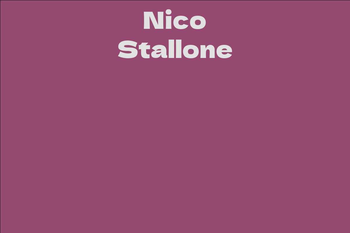 Nico Stallone