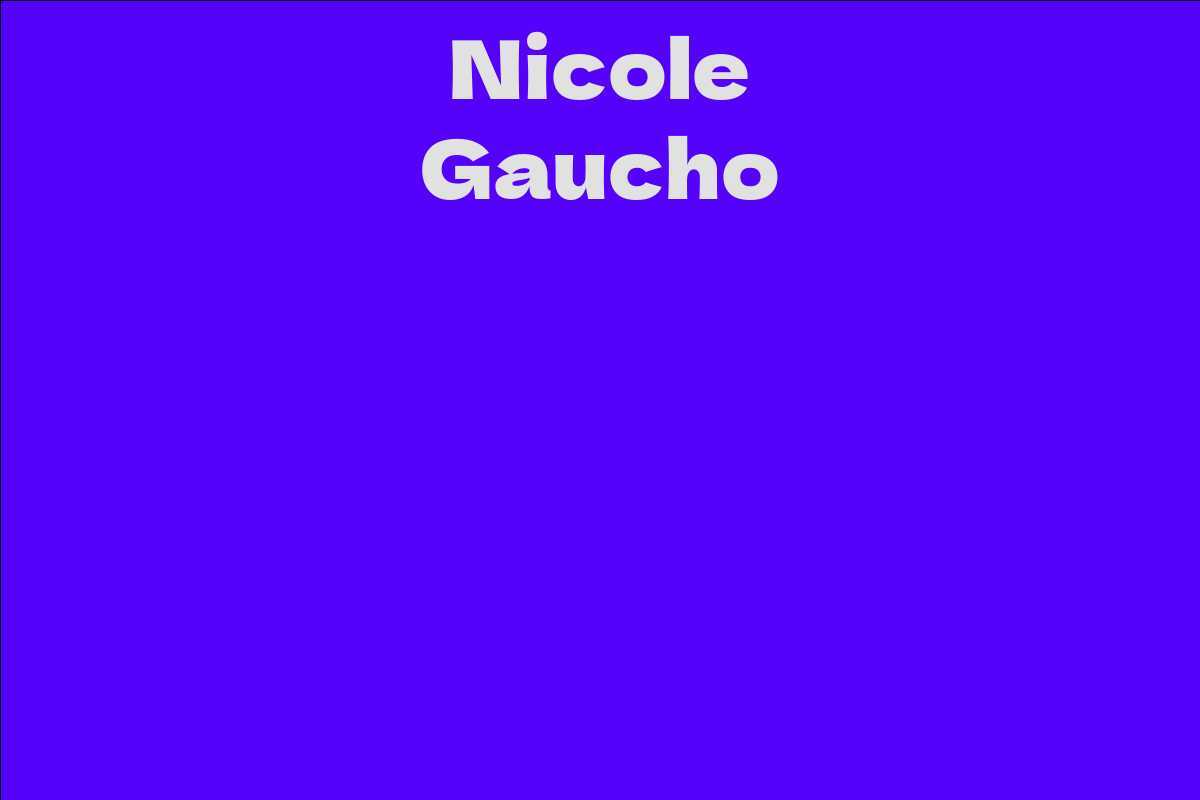 Nicole Gaucho