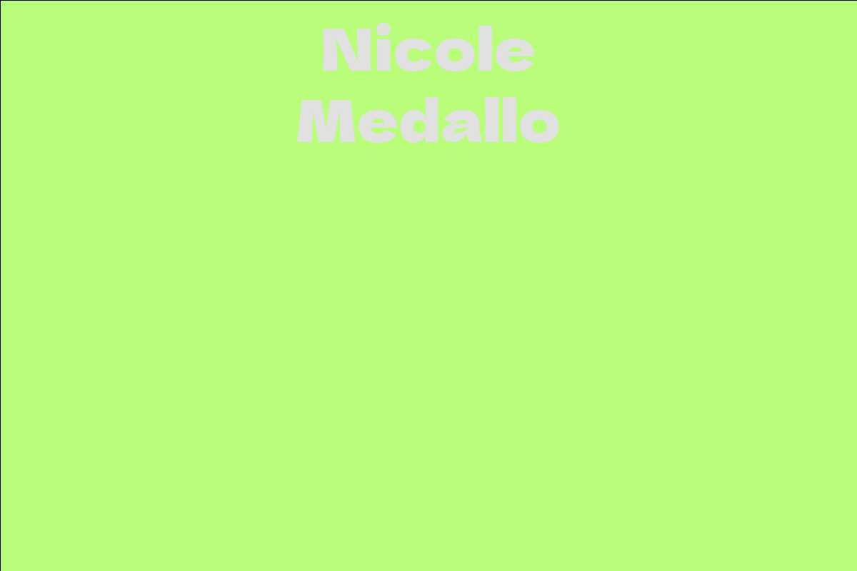 Nicole Medallo