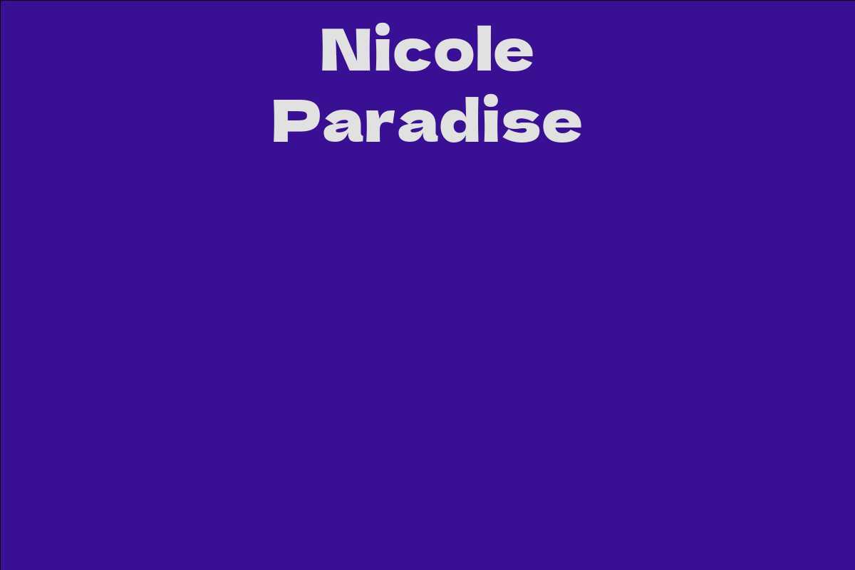 Nicole Paradise