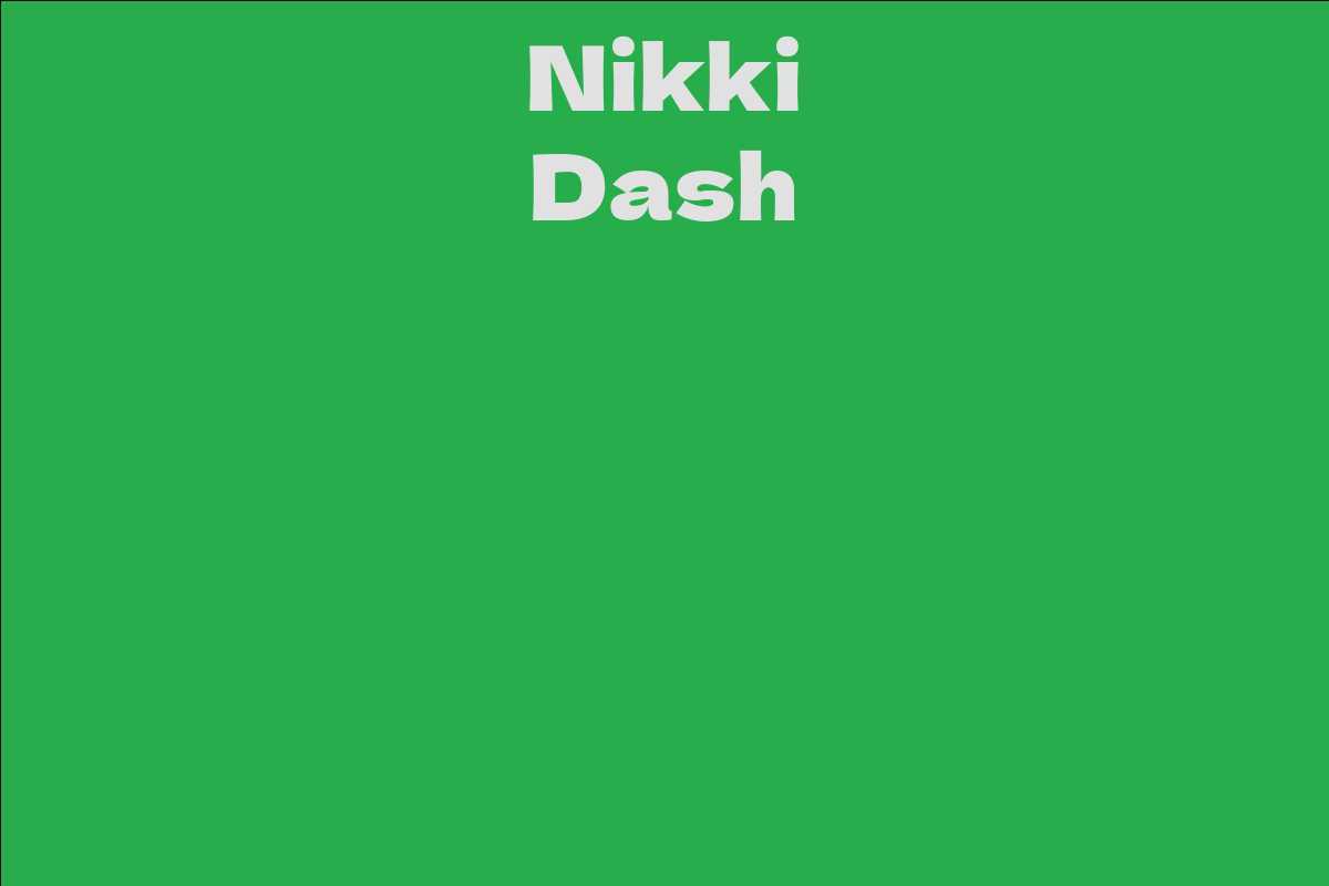 Nikki Dash
