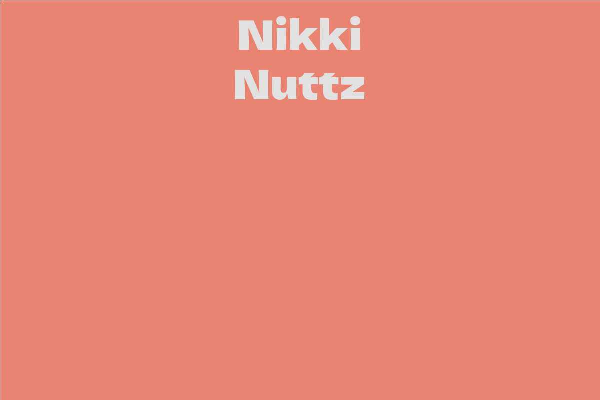 Nikki Nuttz