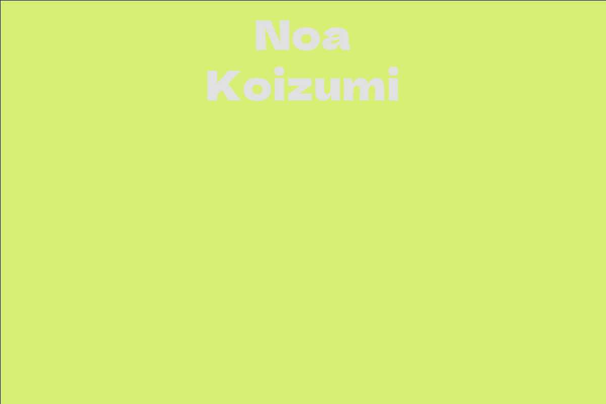 Noa Koizumi